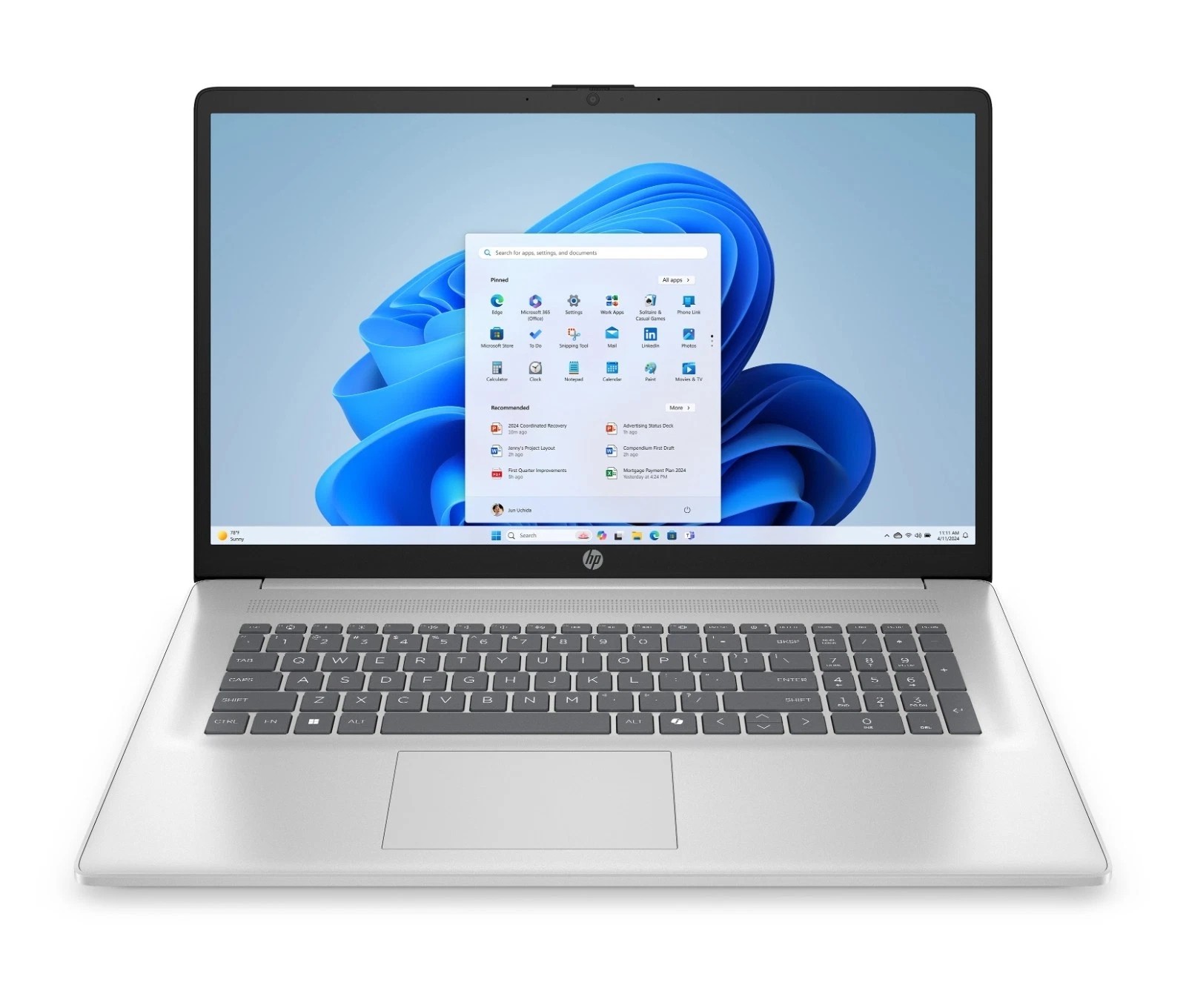 HP 17.3″ FHD Laptop 2.7~4.3GHz AMD Ryzen 5 Win11Pro UPTO 64GB RAM 2TB – open box