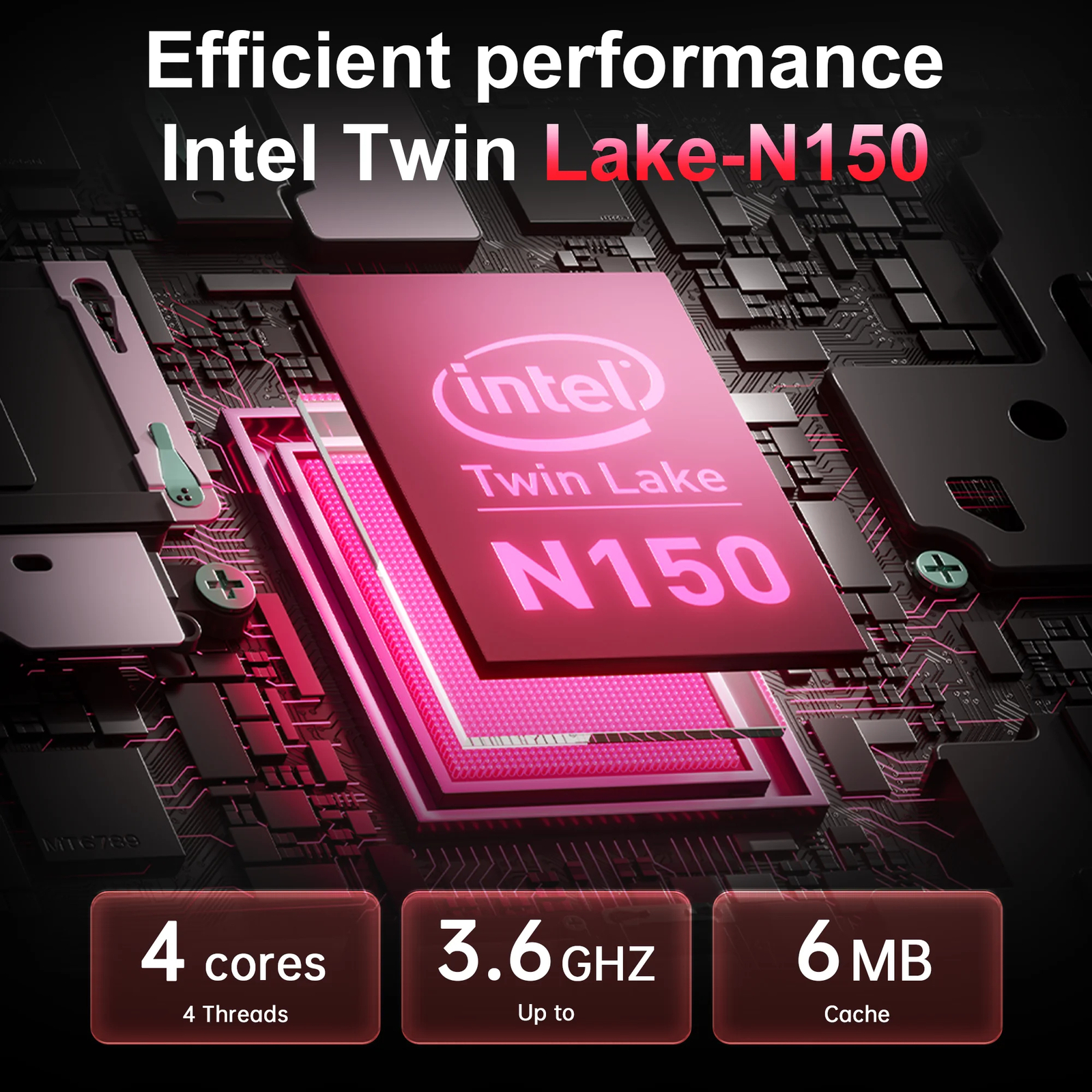 ACEMAGIC 18.5» Laptop Intel N150 16GB DDR4 512GB SSD Windows 11 Pro Notebook