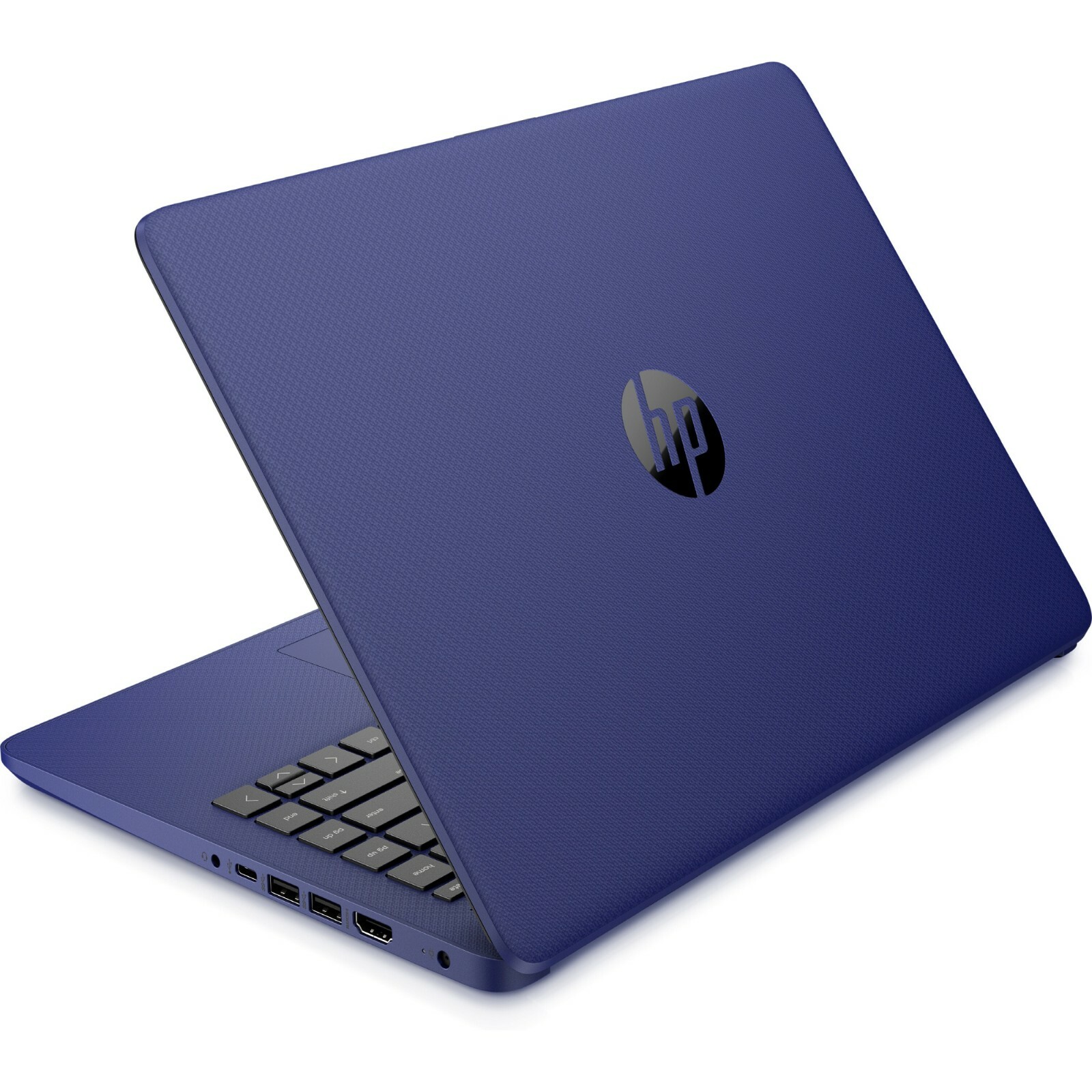 HP 14» HD Laptop, AMD 2-Core CPU, 8GB RAM, 184GB SSD (64+120), Win 11, Blue
