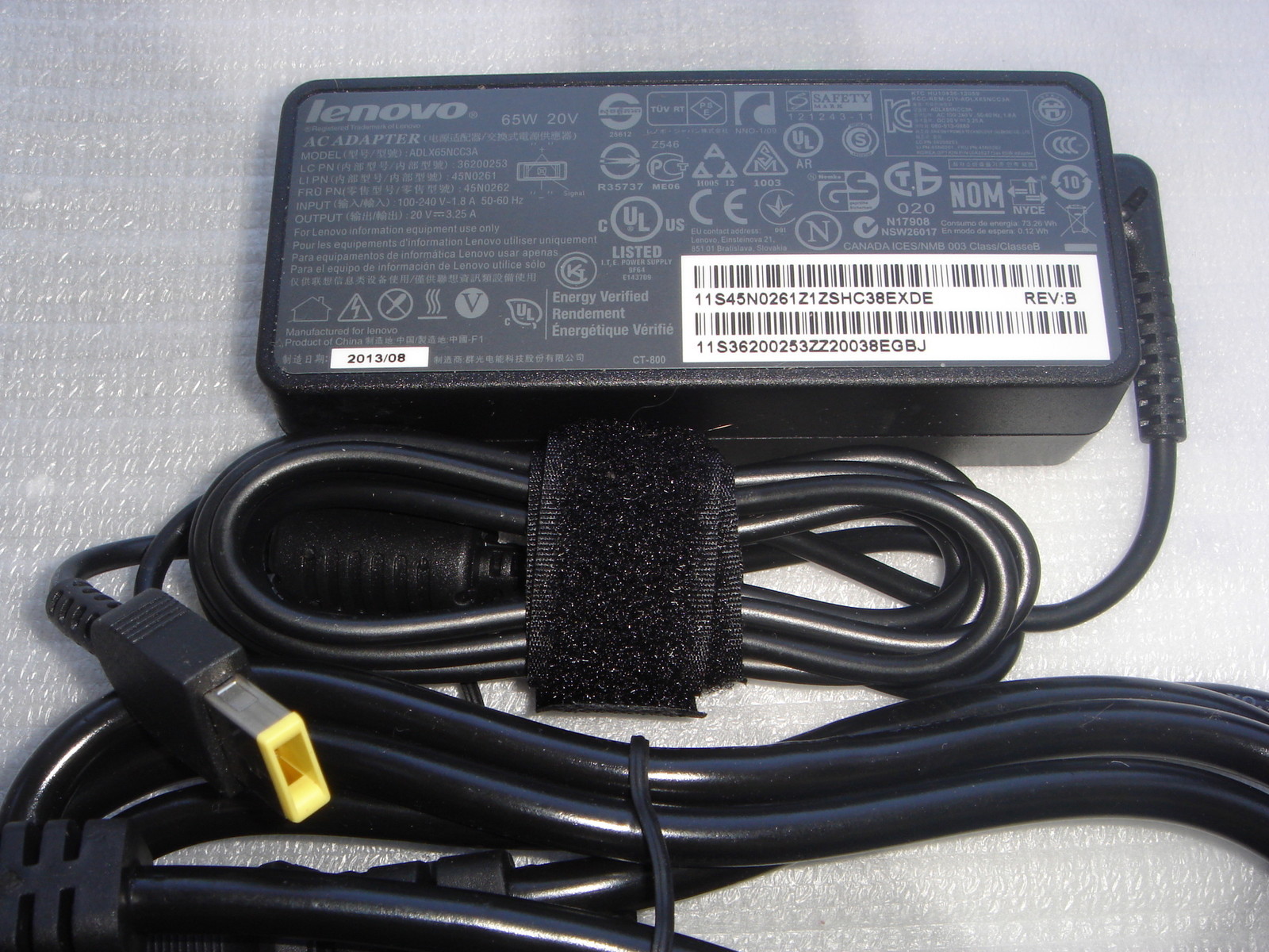 Origin Lenovo 65W 0A36258 0A36270 0A36272 0A36262 0A36264 0A3626