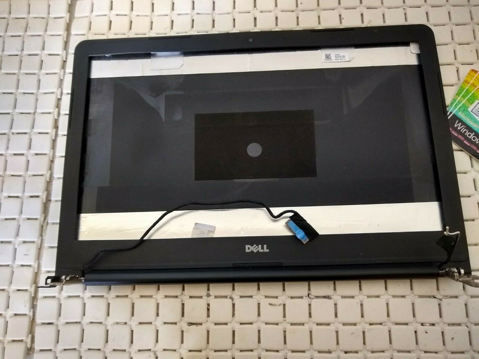 DELL LATITUDE 3550 COVER CORNICE CERNIERE WEBCAM E FLAT ASSEMBLATI