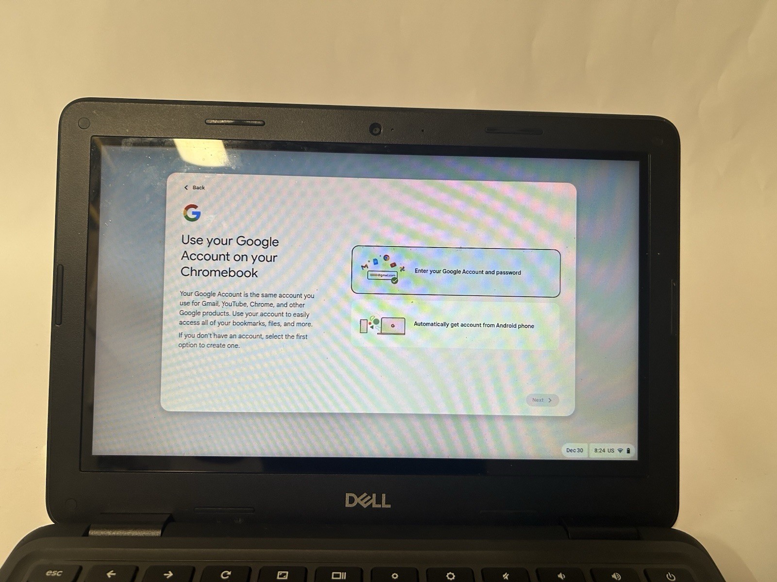 Dell Chromebook 5190 (11.6″,Celeron, 4GB RAM, 32GB, ChromeOS) touch screen BLUE