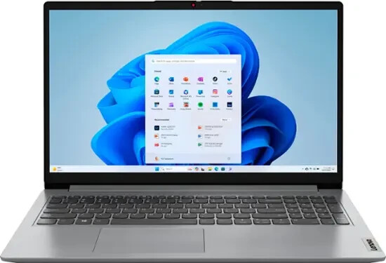 Lenovo Ideapad 1 15.6″ Touchscreen Laptop Ryzen 7 5700U 16GB 512G SSD Cloud Grey