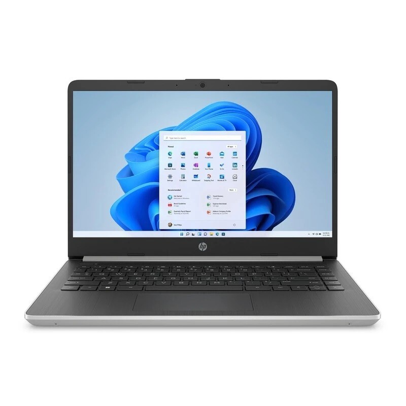 HP 14-dq1033cl 14″ FHD IPS Laptop i5-1035G4 8GB/256 SDD 1.2GHz Win 10 Pro-Silver