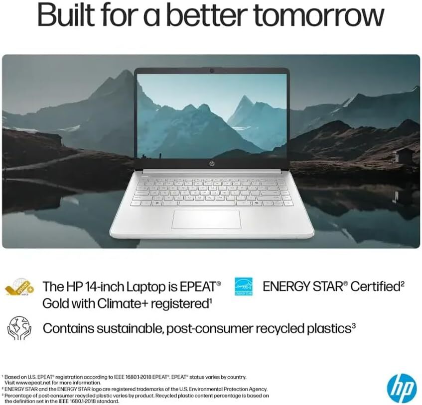 HP Student Business 14 in Laptop, Intel N150,UpTo 16GB RAM,384GB Storage+W11pro