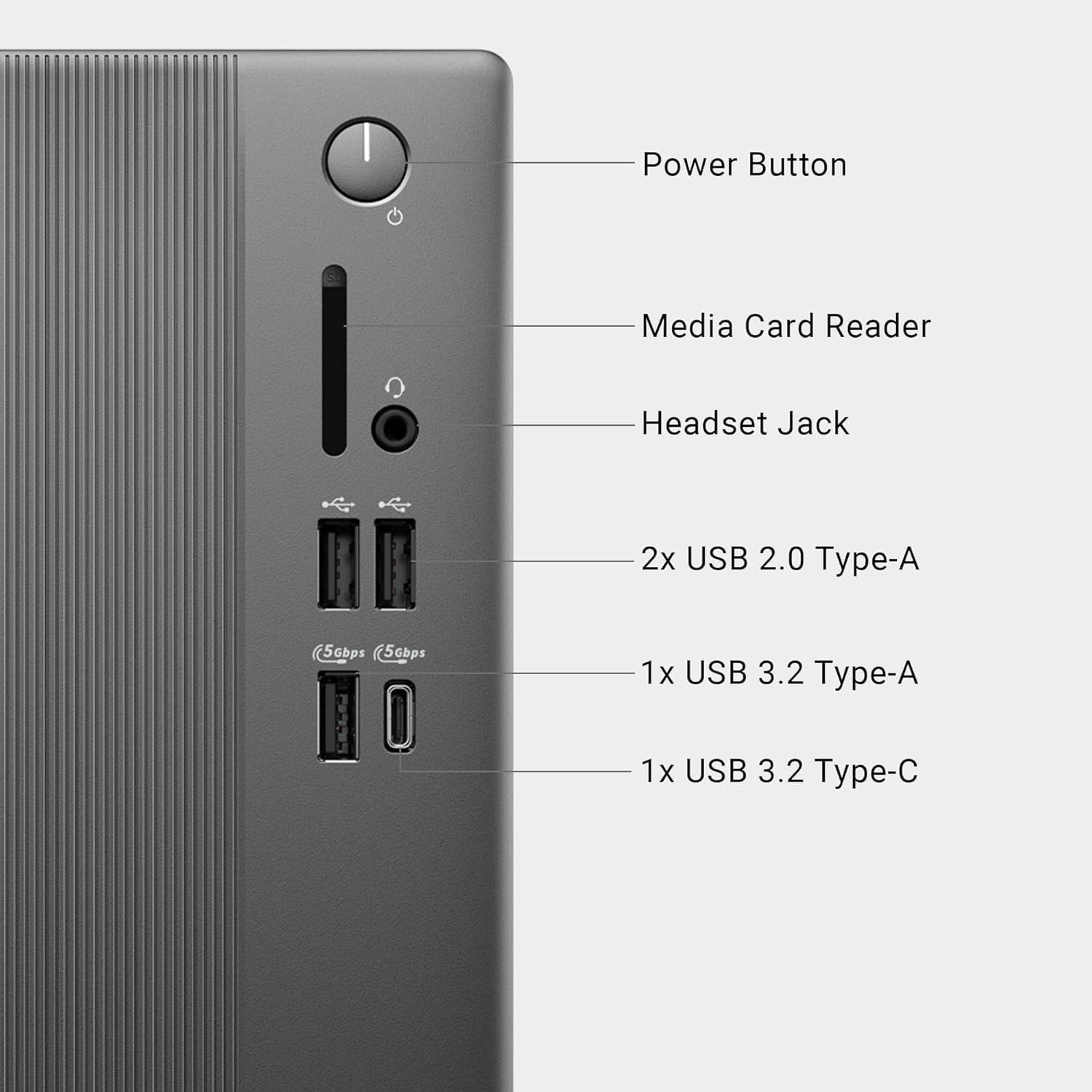 Dell ECT1250 Business Desktop | U7-265, 32GB RAM, 1TB SSD, Win 11 Pro