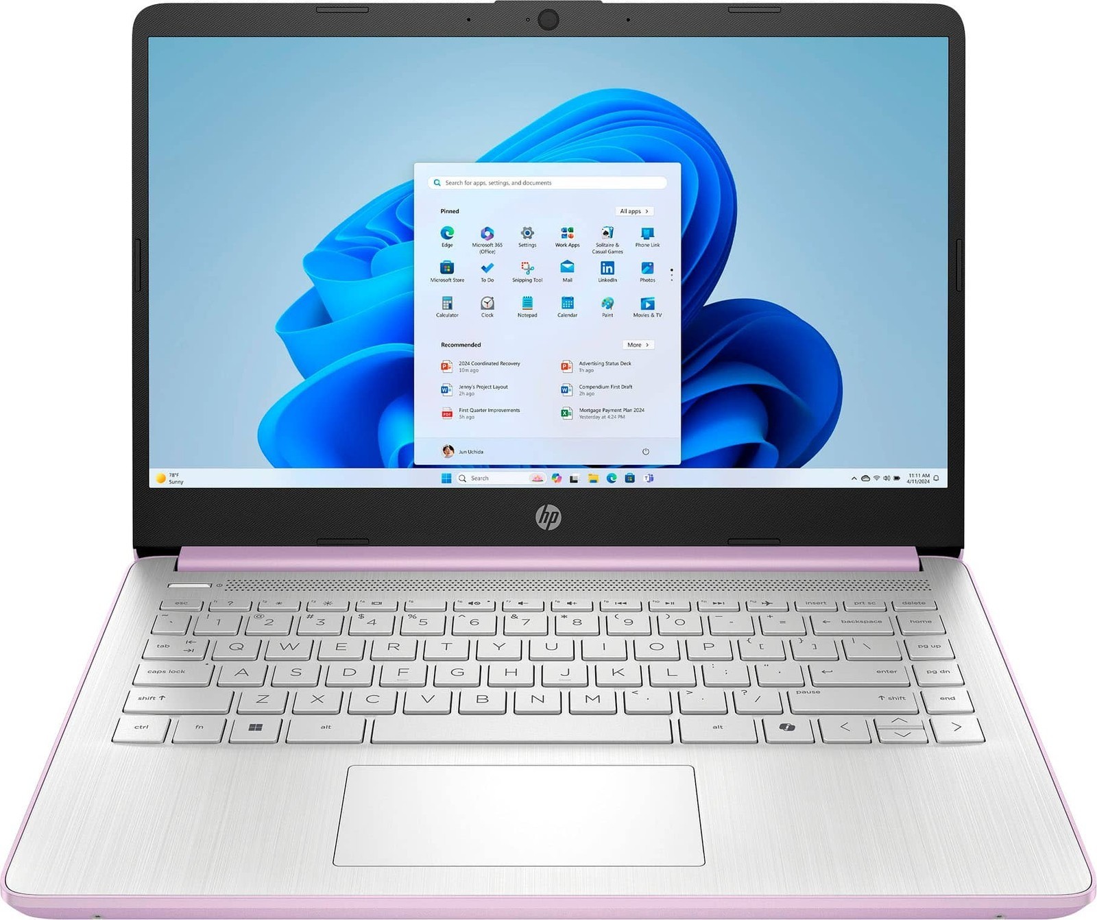 HP 14 Student-Laptop Back to School, Quad-Core N150 4/8/16GB RAM 128GB UFS