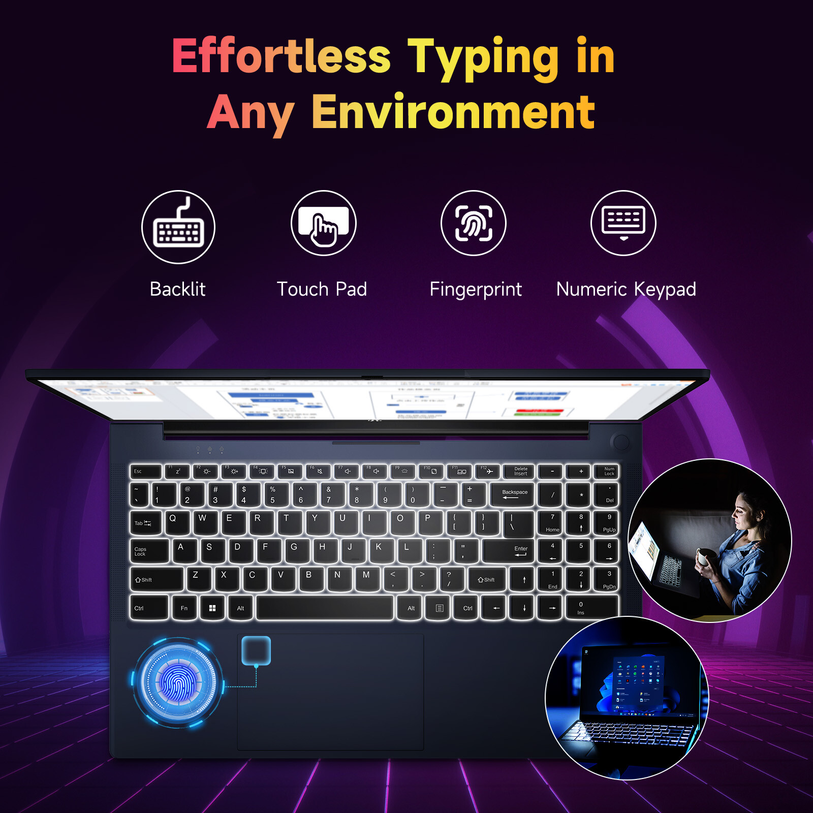 NIMO 15.6» IPS FHD Laptop, 16GB RAM 1TB SSD AMD Ryzen 5(Up to 3.7GHz) Computer