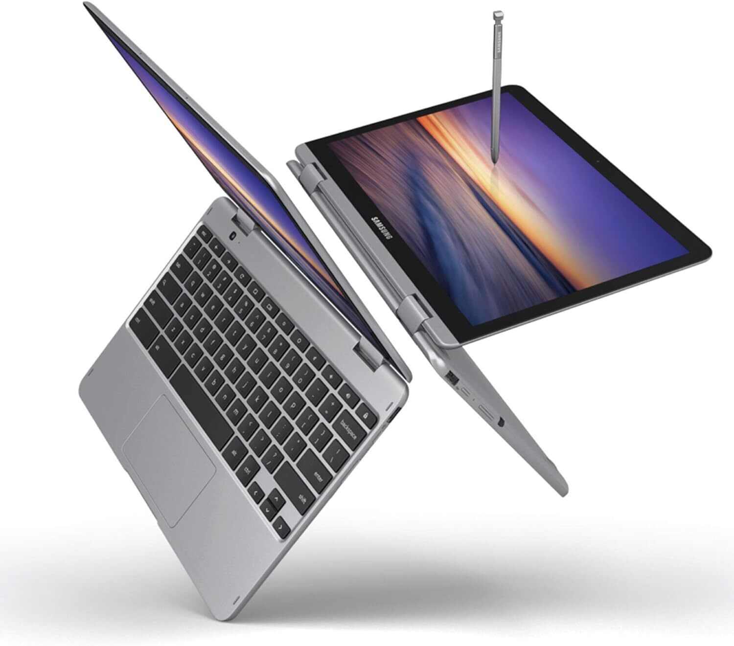 SAMSUNG Chromebook Plus V2 12.2″ FHD 2-in-1 Touch Laptop Intel Celeron 3965Y