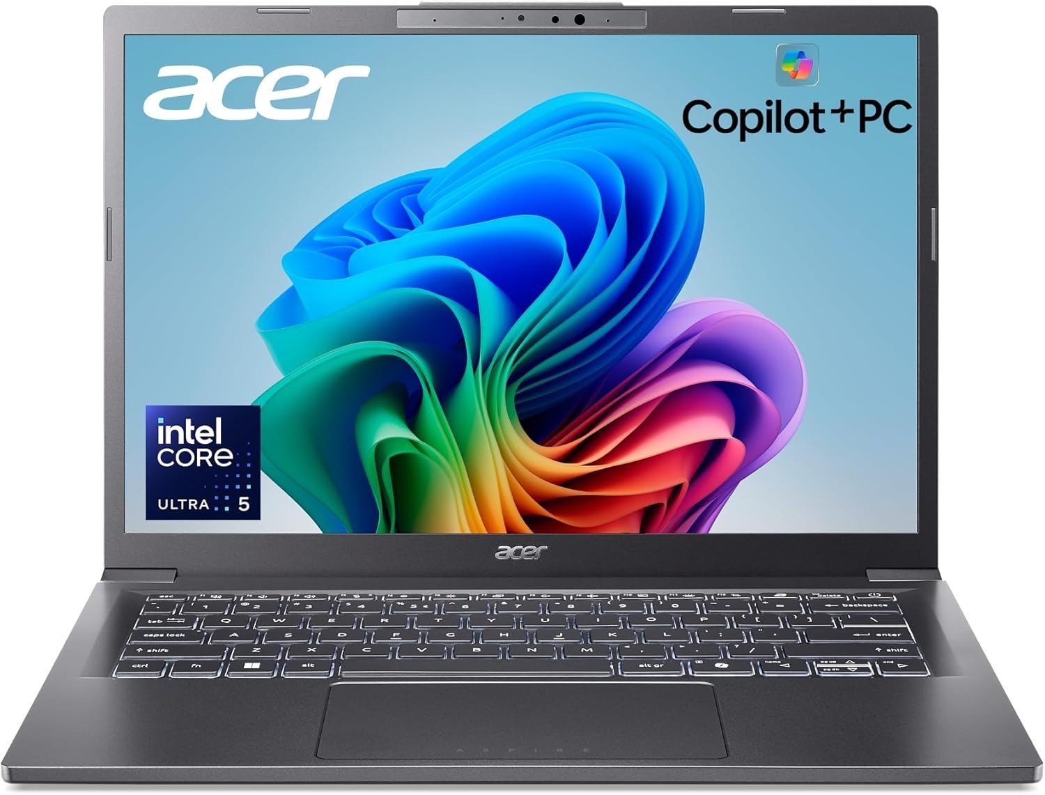 Acer Aspire 14 AI Copilot+ PC 14″ WUXGA Intel Core Ultra 5 226V 16GB 512GB SSD