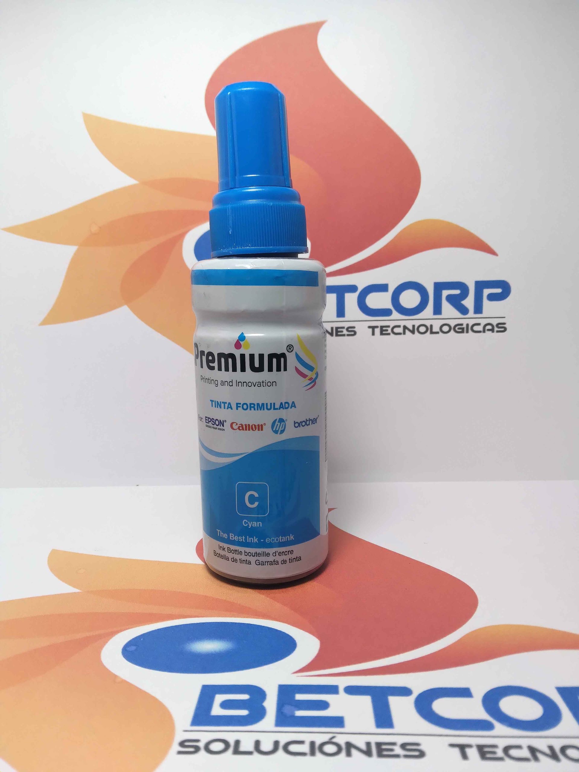 Tinta Genérica Premium Cyan