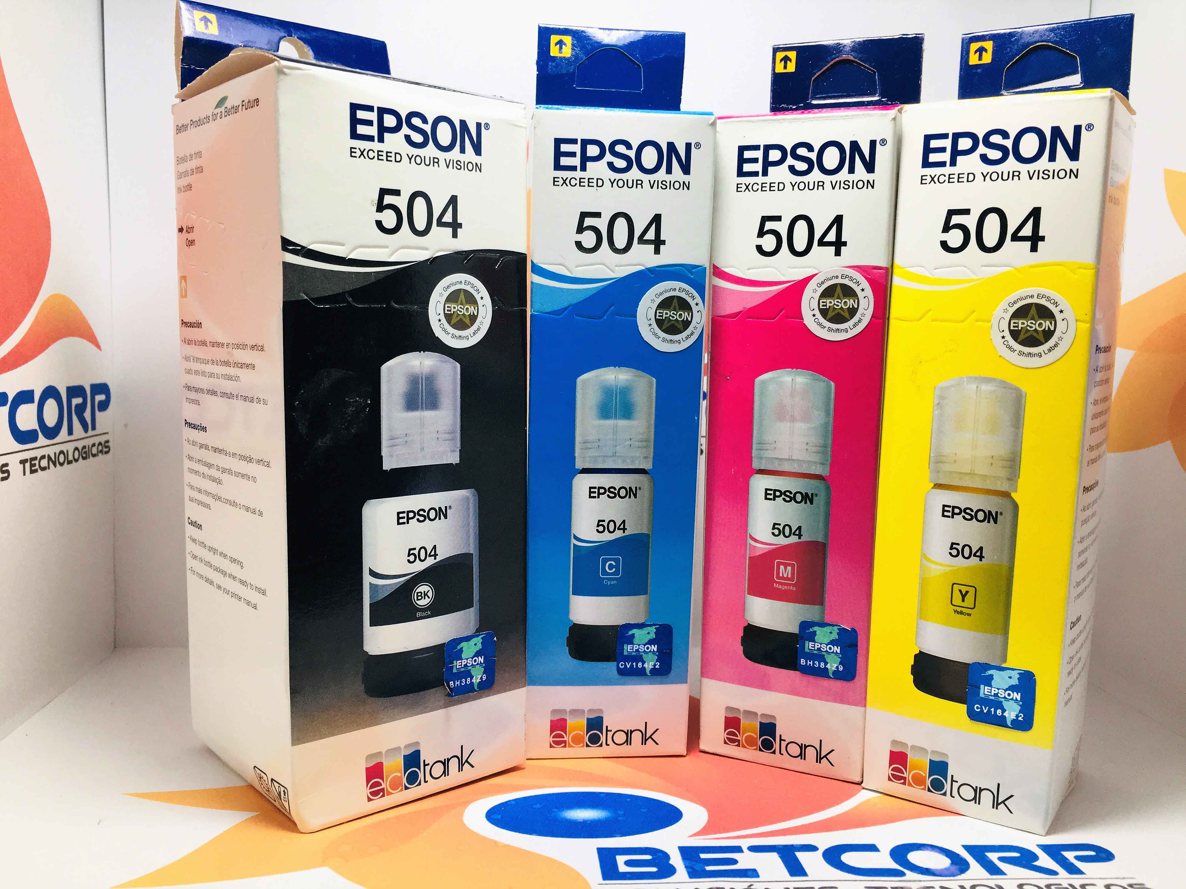 Kit de Tinta Epson Original T504