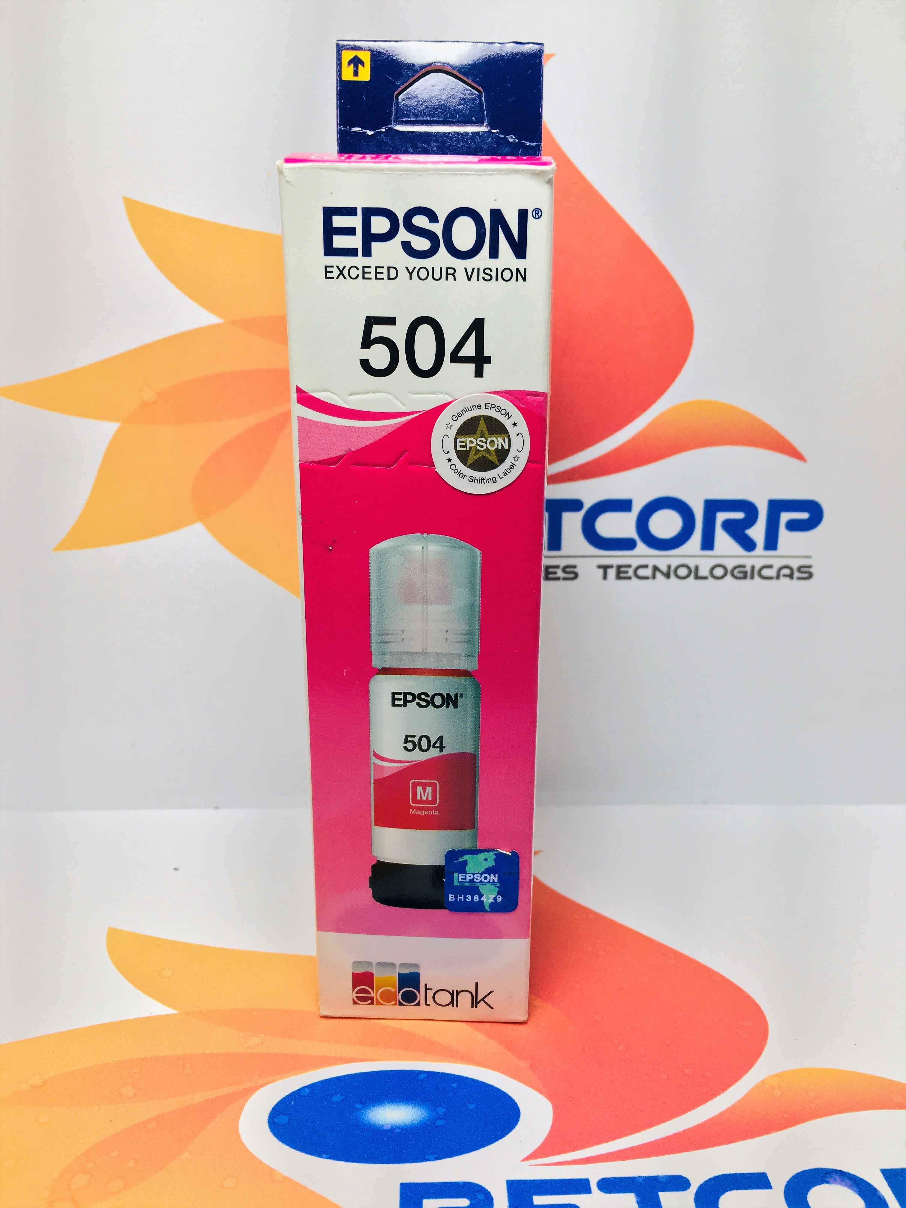 Tinta Epson 504 Original
