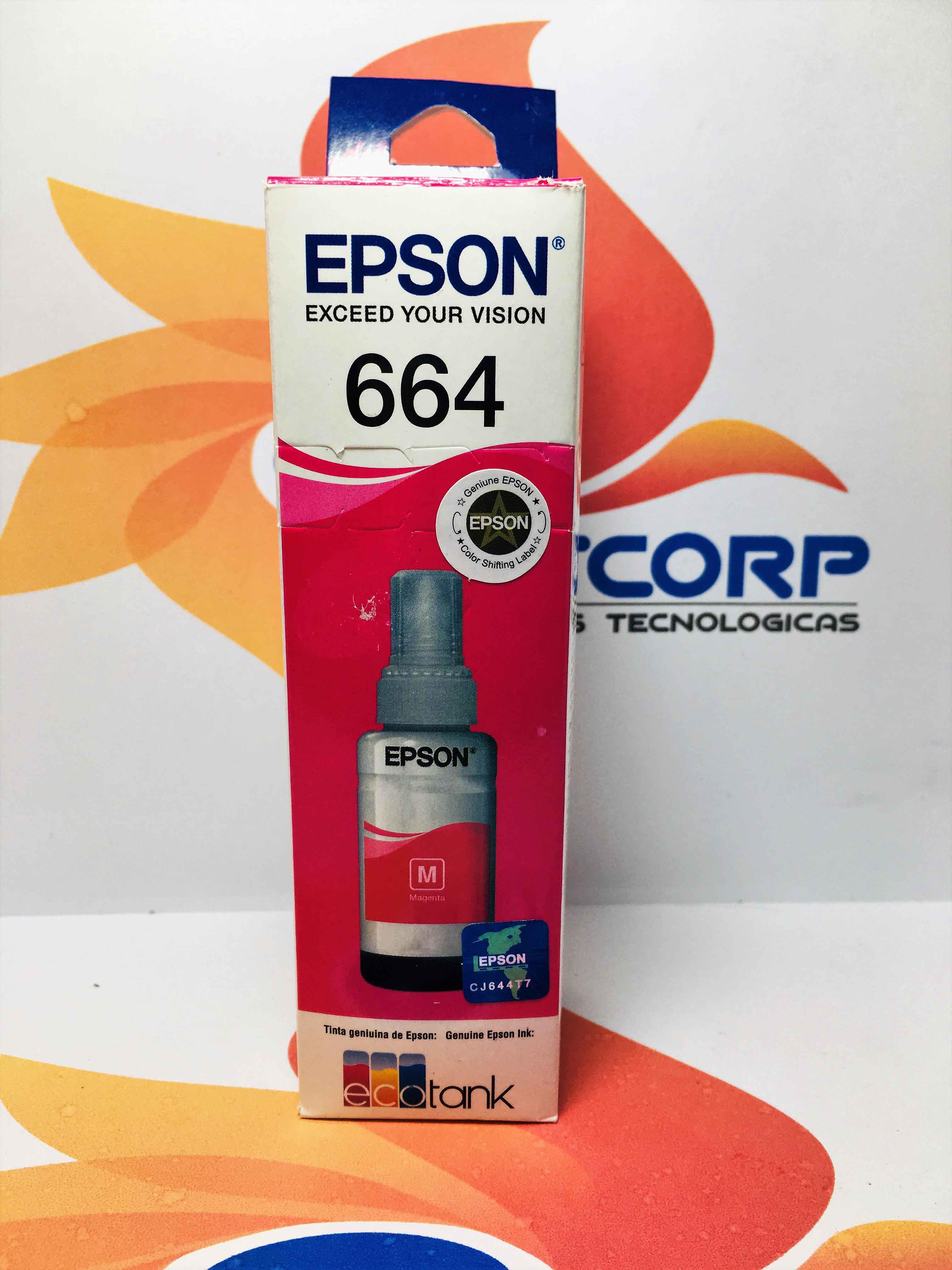 Tinta Epson T664 Original
