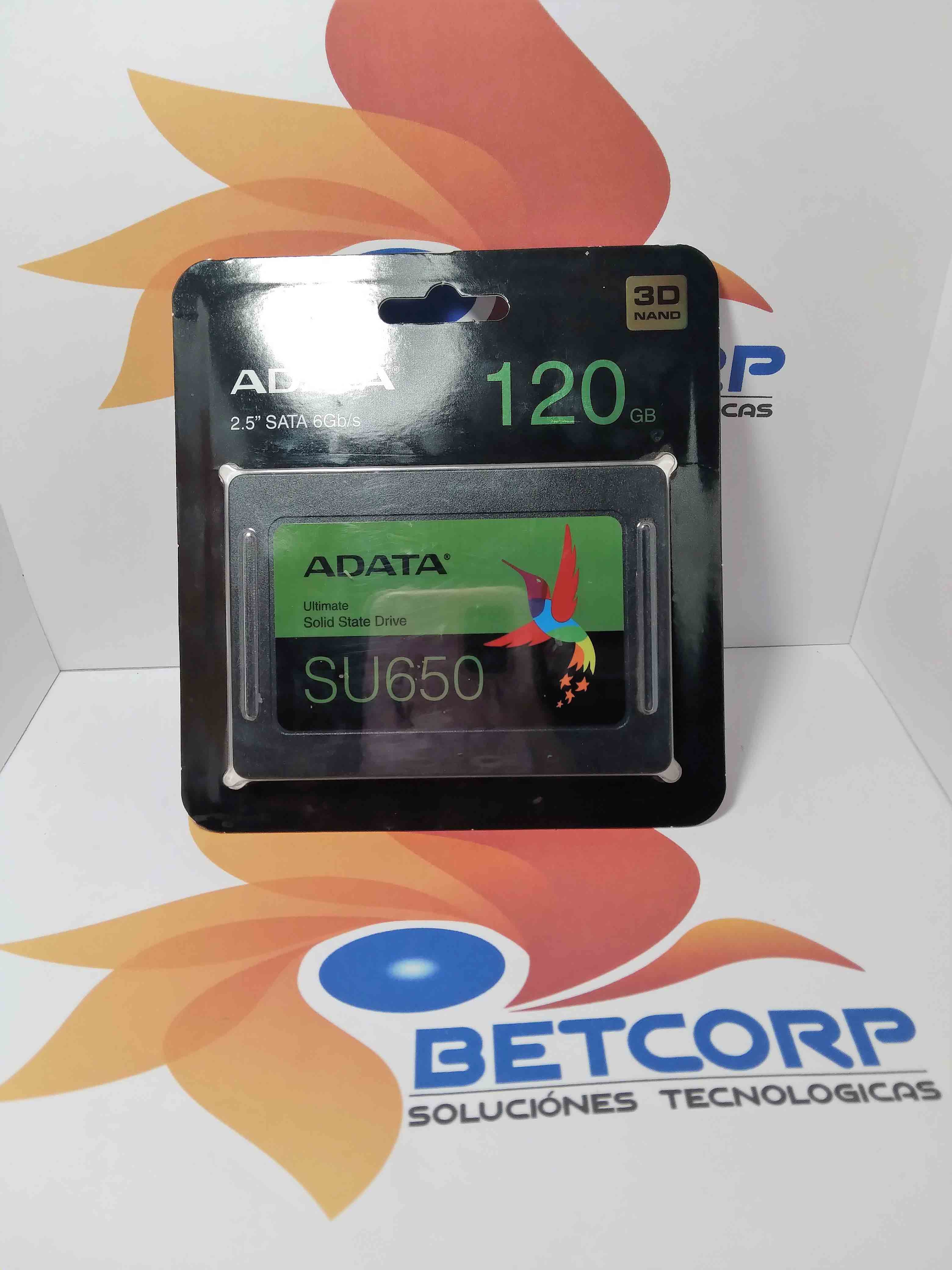 Disco Duro 120GB Solido ADATA SU650