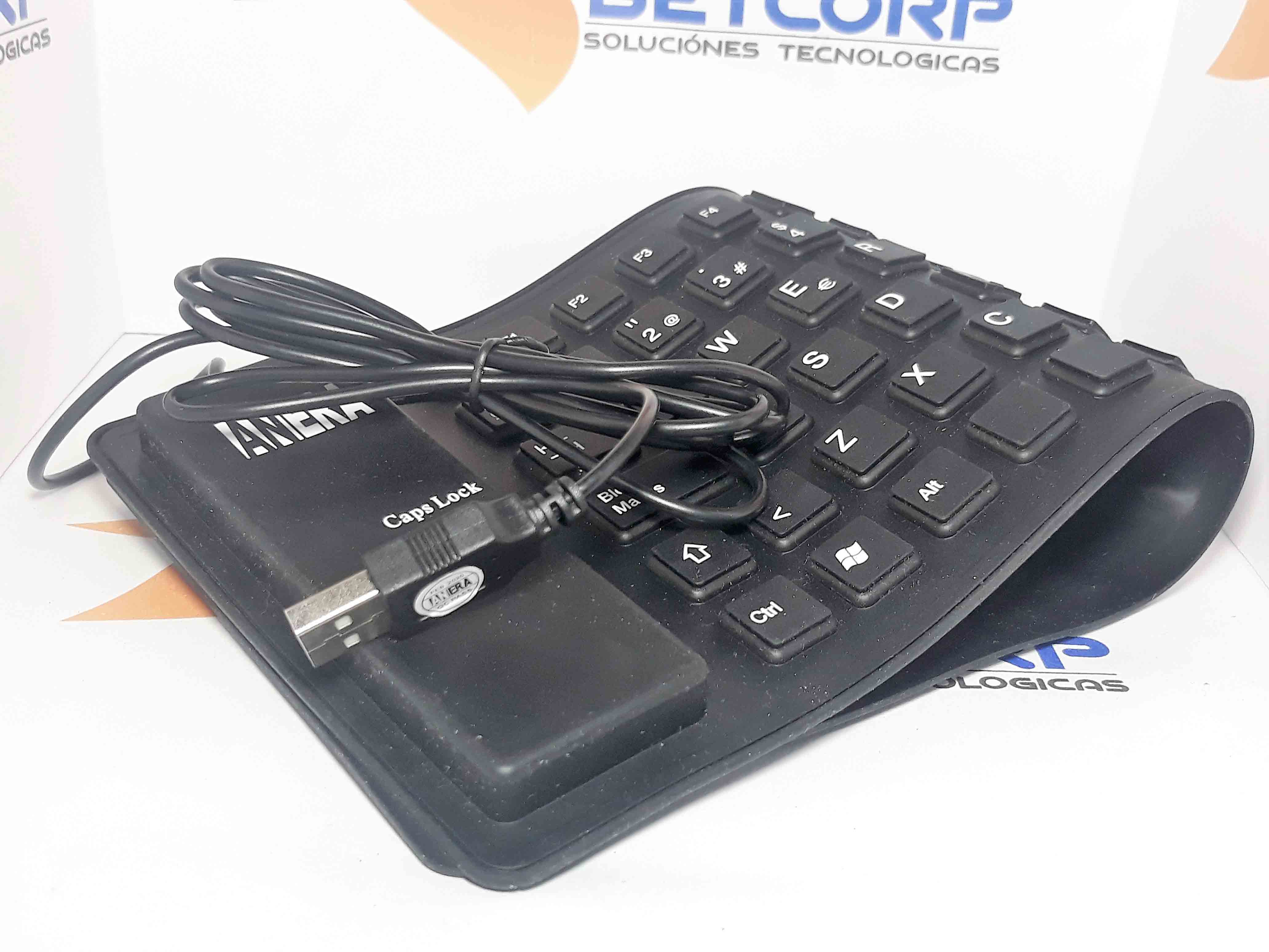 Teclado USB Silicona Flexible AE-KBRO2